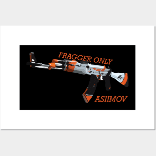 CSGO AK-47 ASIIMOV Posters and Art